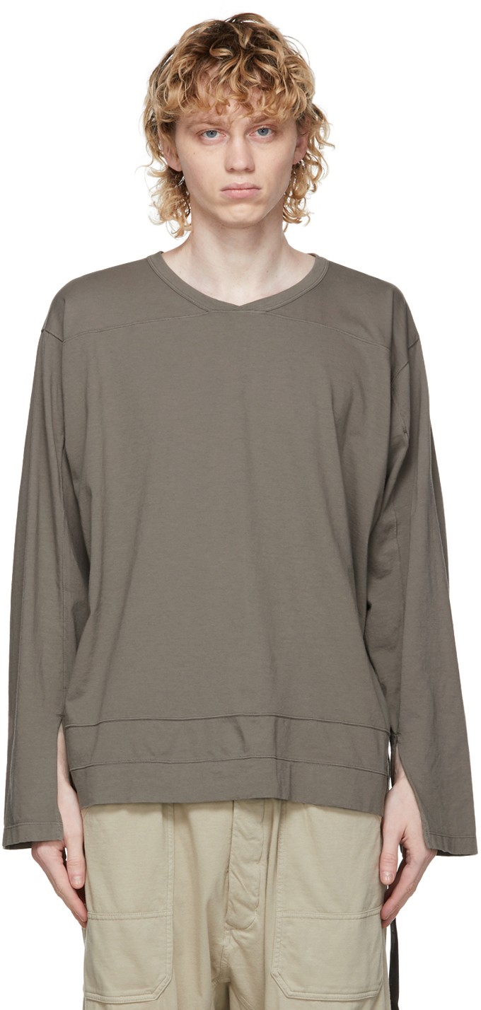 long sleeve varsity shirt