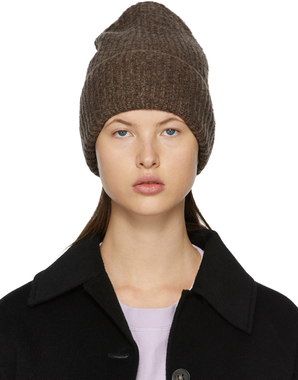 Acne studios rib knit beanie Outlet