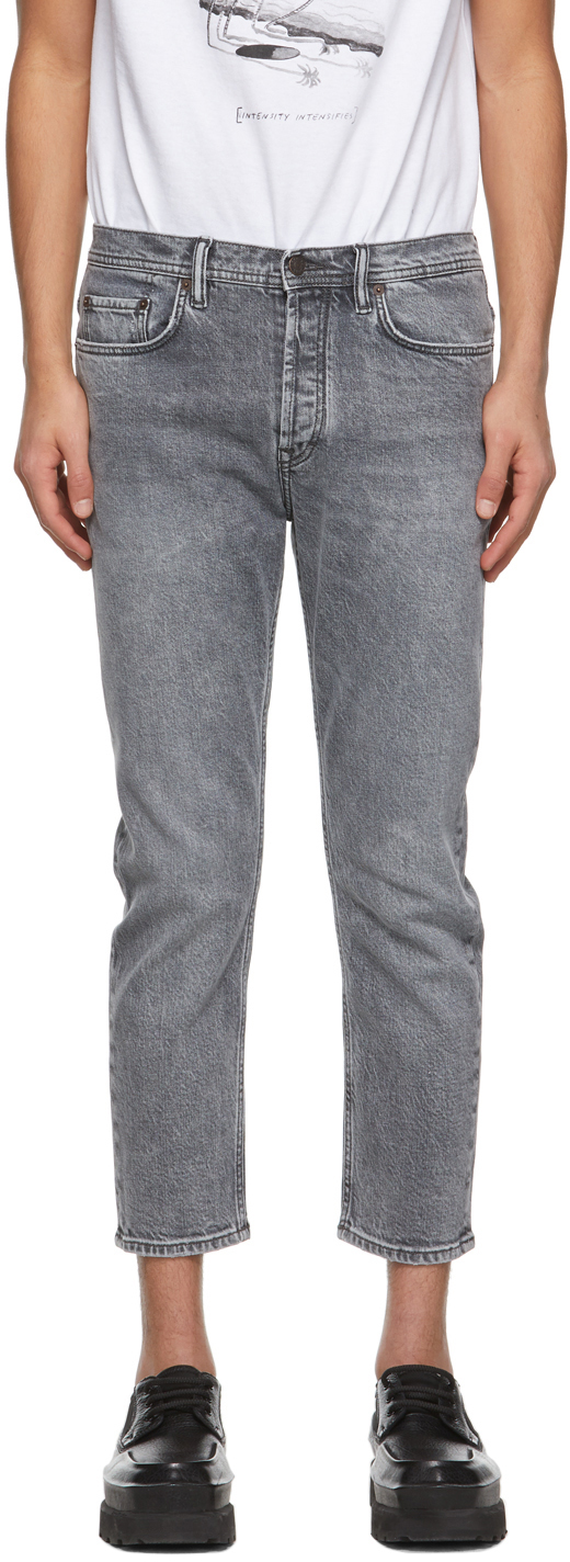 Acne Studios Grey Slim Tapered Fit Jeans