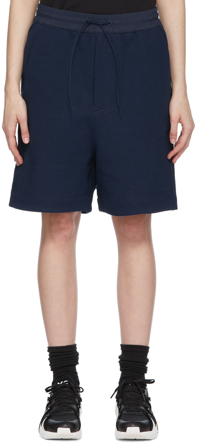 Y-3 Navy Classic Shorts