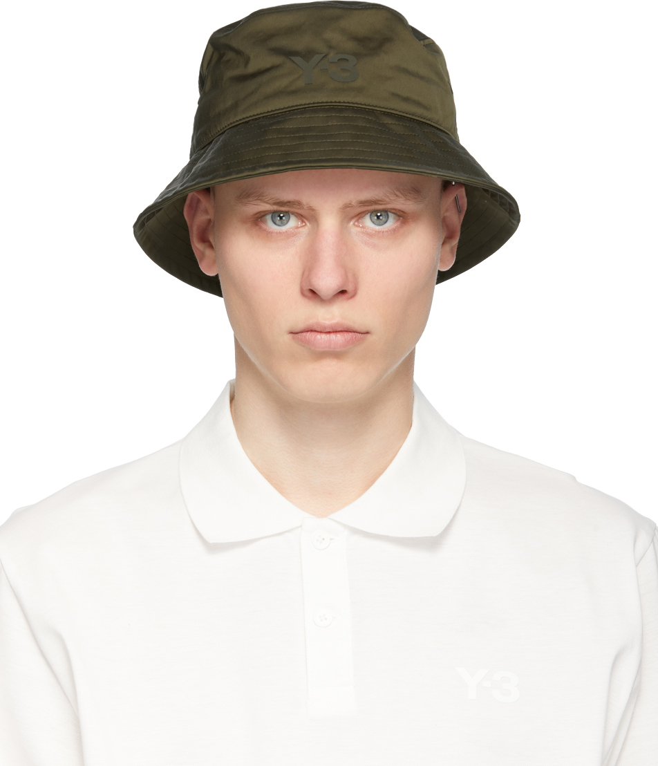 Y-3: Khaki Classic Bucket Hat | SSENSE