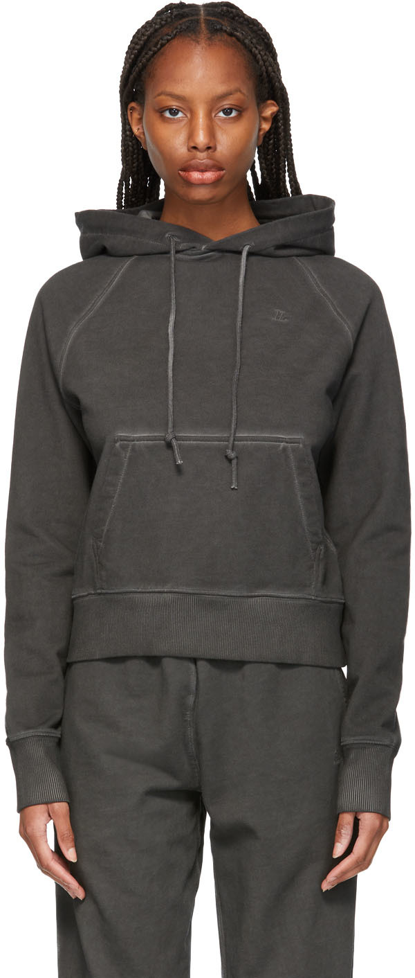helmut lang moletom com capuz grey