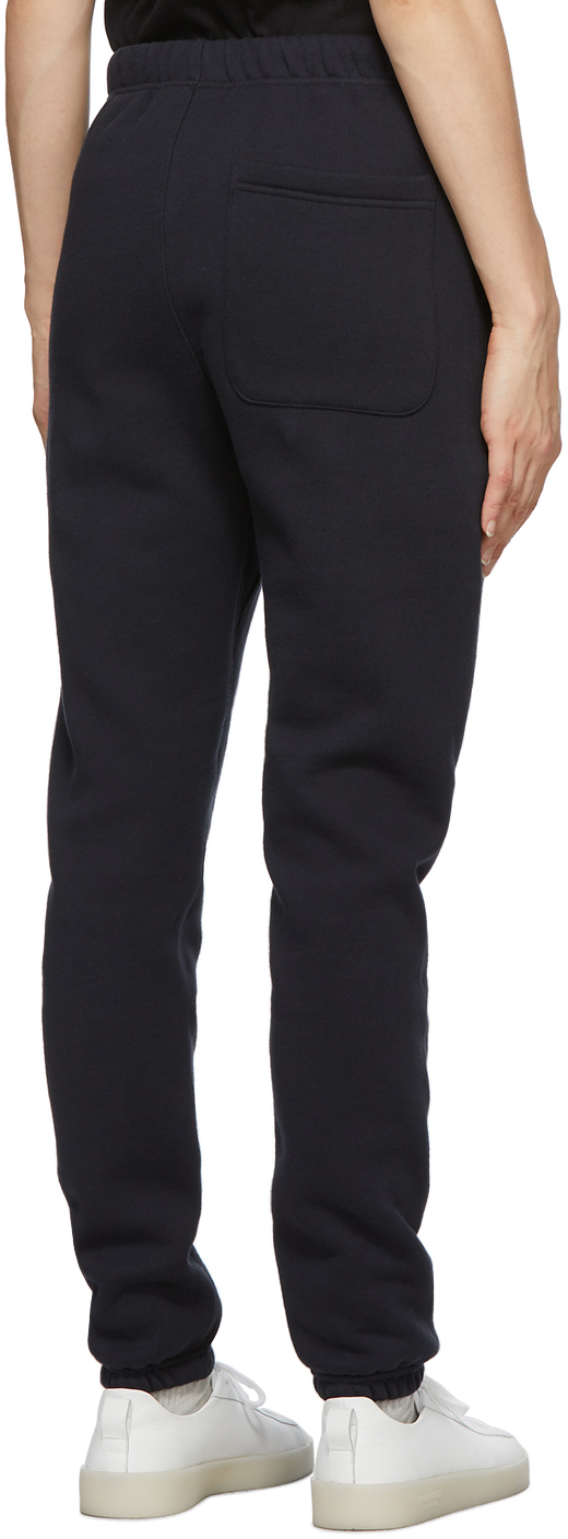 Fear of god track pants navy deals