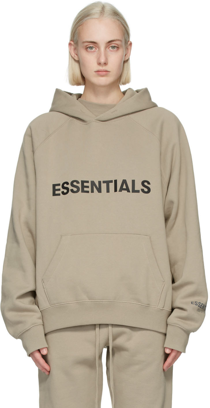 khaki pullover hoodie