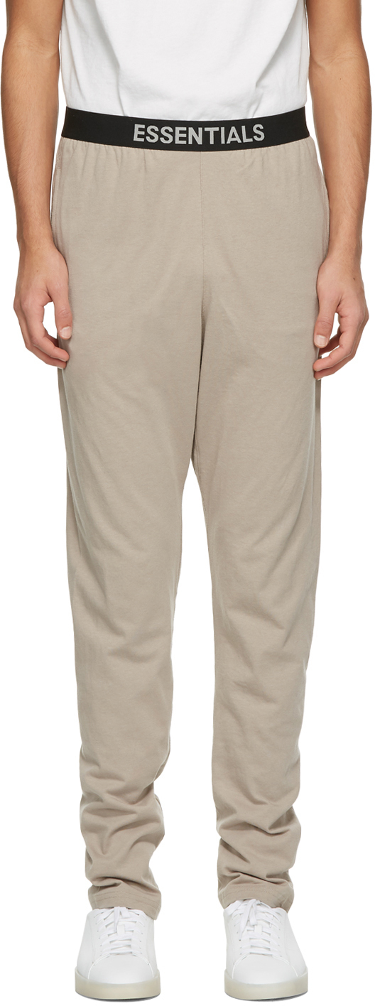 Tan Jersey Lounge Pants