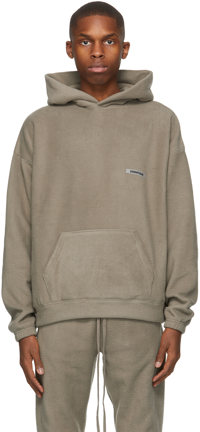 fog essentials fleece hoodie