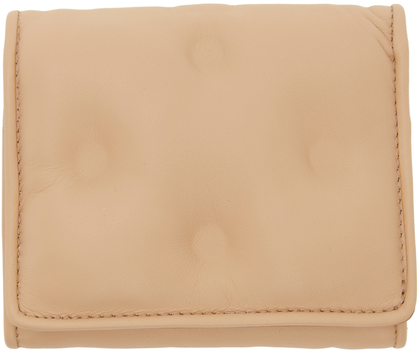 Beige Glam Slam Wallet