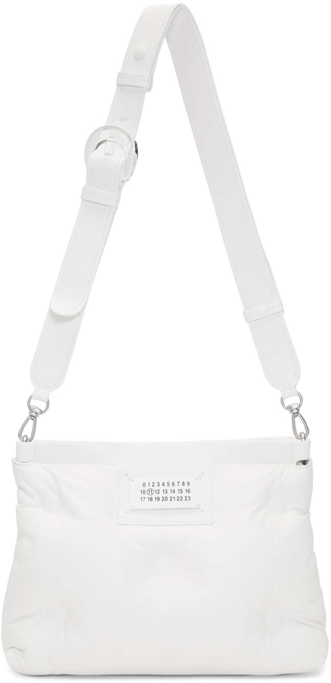 Maison Margiela White Small Glam Slam Bag