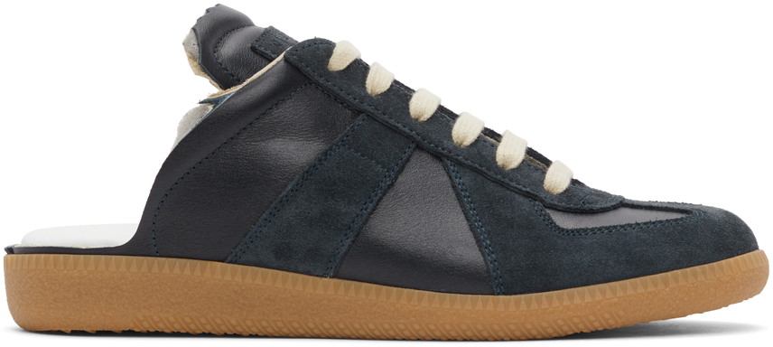 maison margiela cut out sneakers