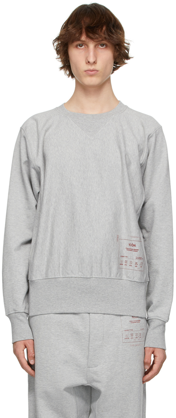 Grey '1CON' Sweatshirt