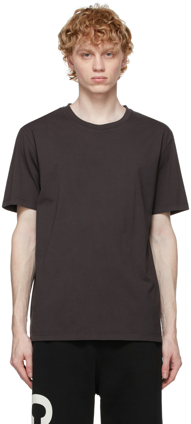Maison Margiela: Grey Jersey T-Shirt | SSENSE
