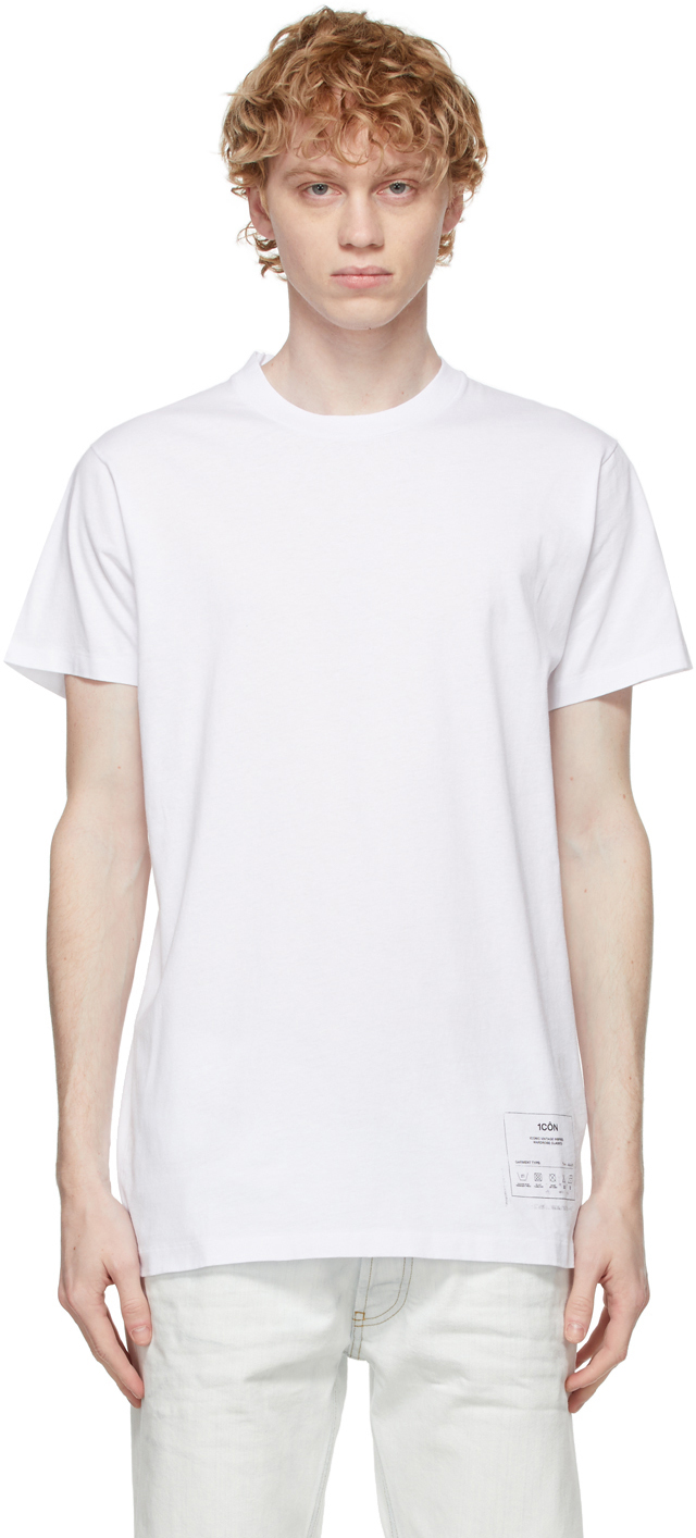 Maison Margiela White '1CON' T-Shirt