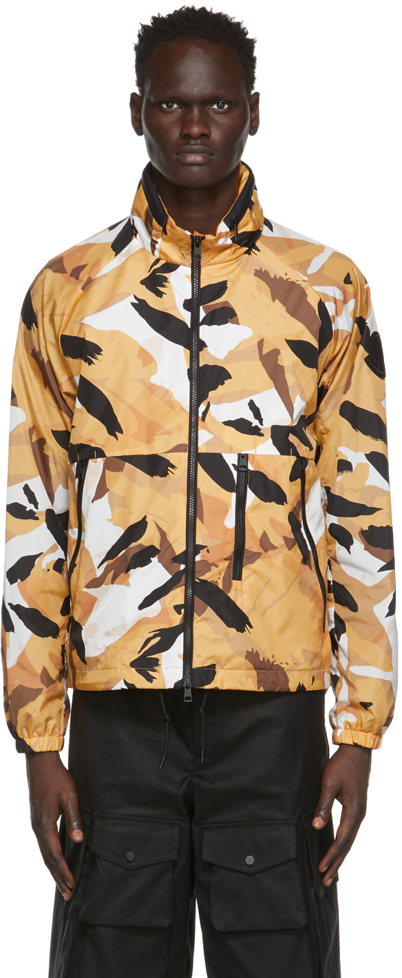 2 Moncler 1952 Yellow Graphic Jacket