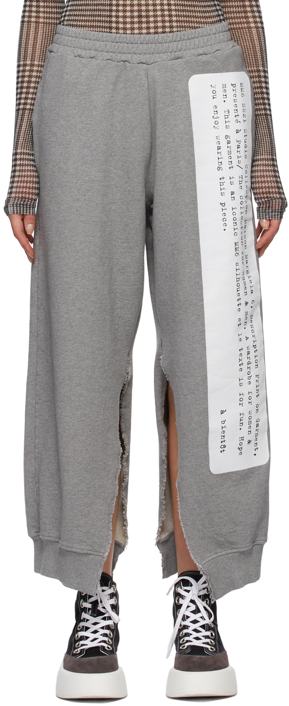 mm6 split pants