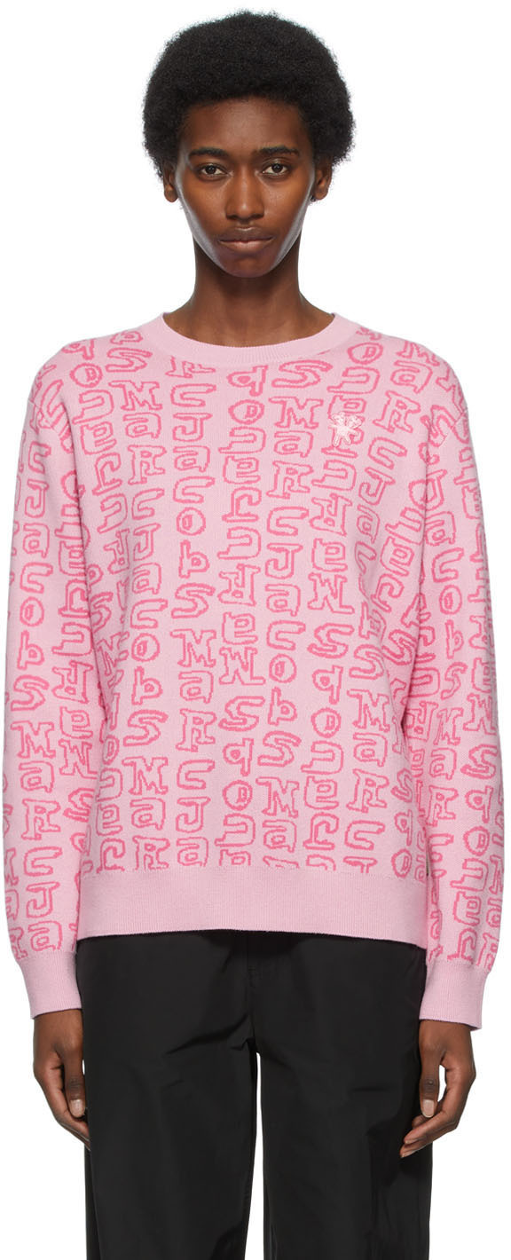 Pink Heaven by Marc Jacobs Scribblez Sweater