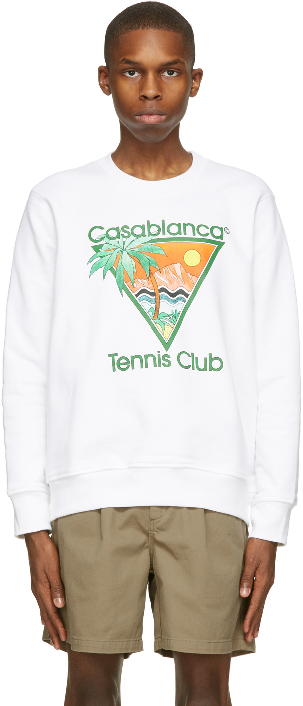 Print 'Tennis Club' Sweatshirt | SSENSE