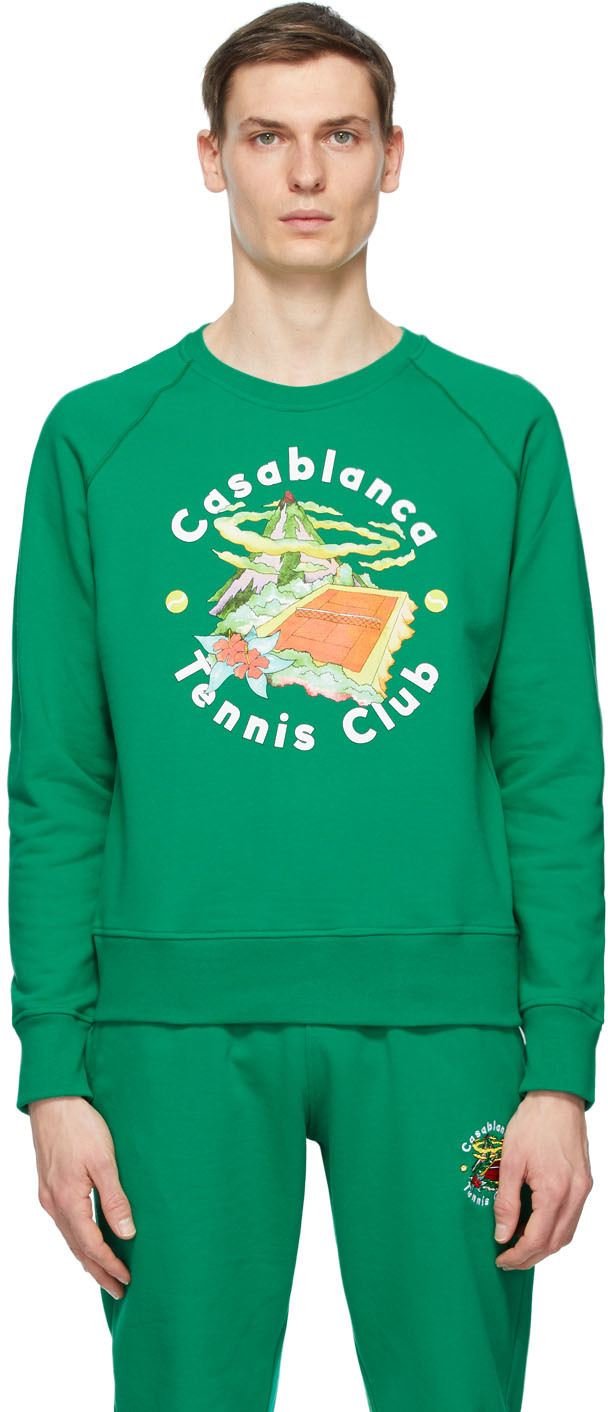 casablanca tennis club hoodie
