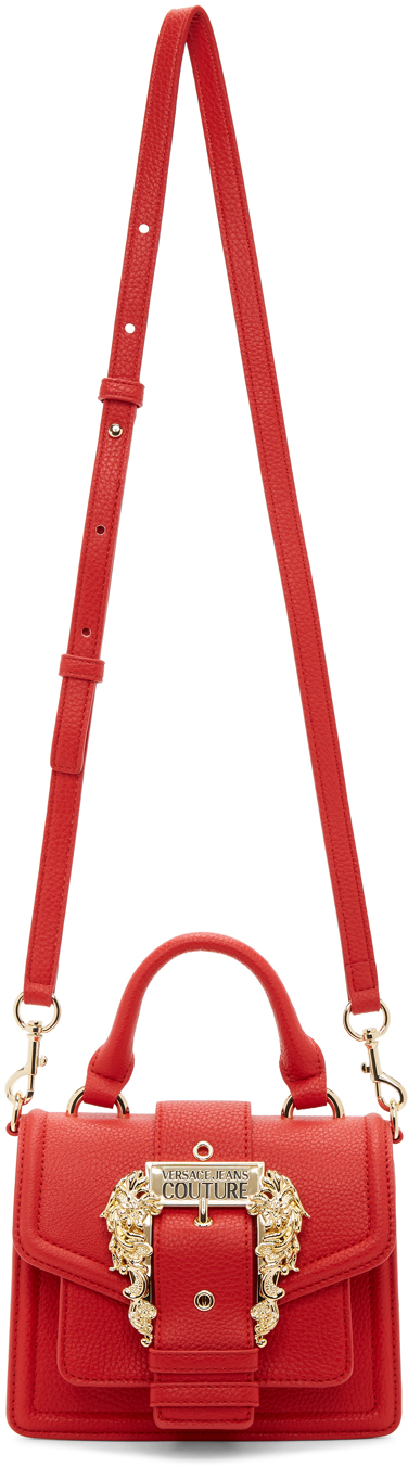 versace jeans couture red bag