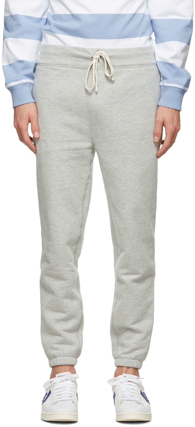 grey polo pants