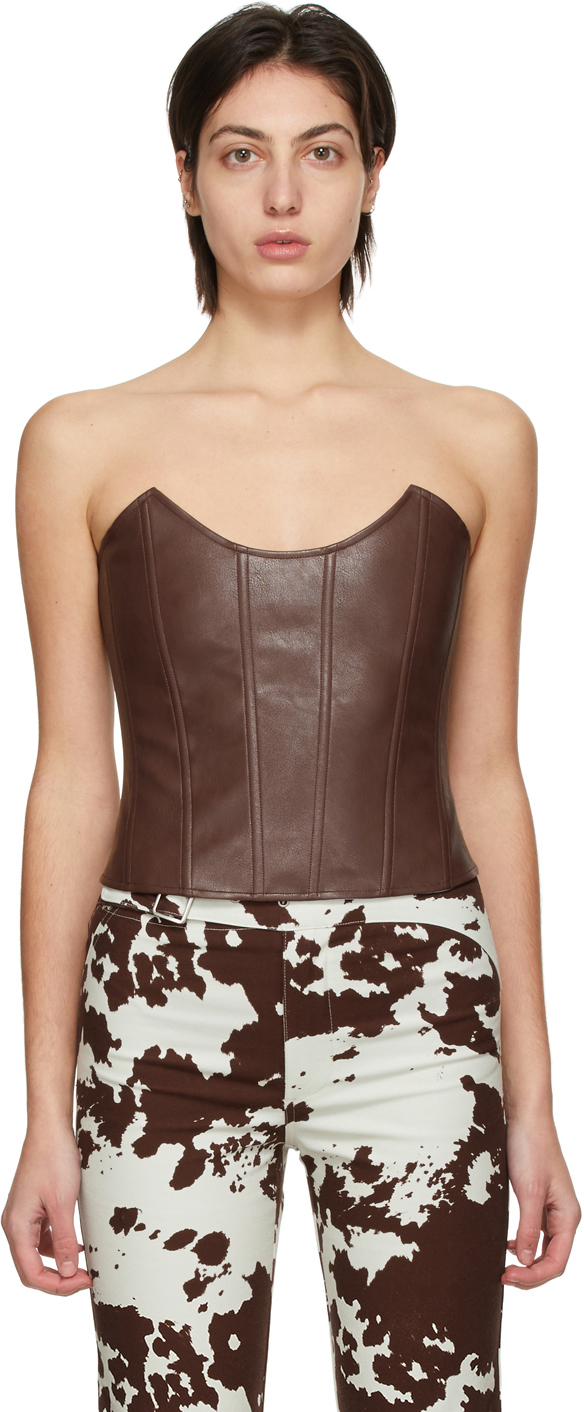 faux corset top