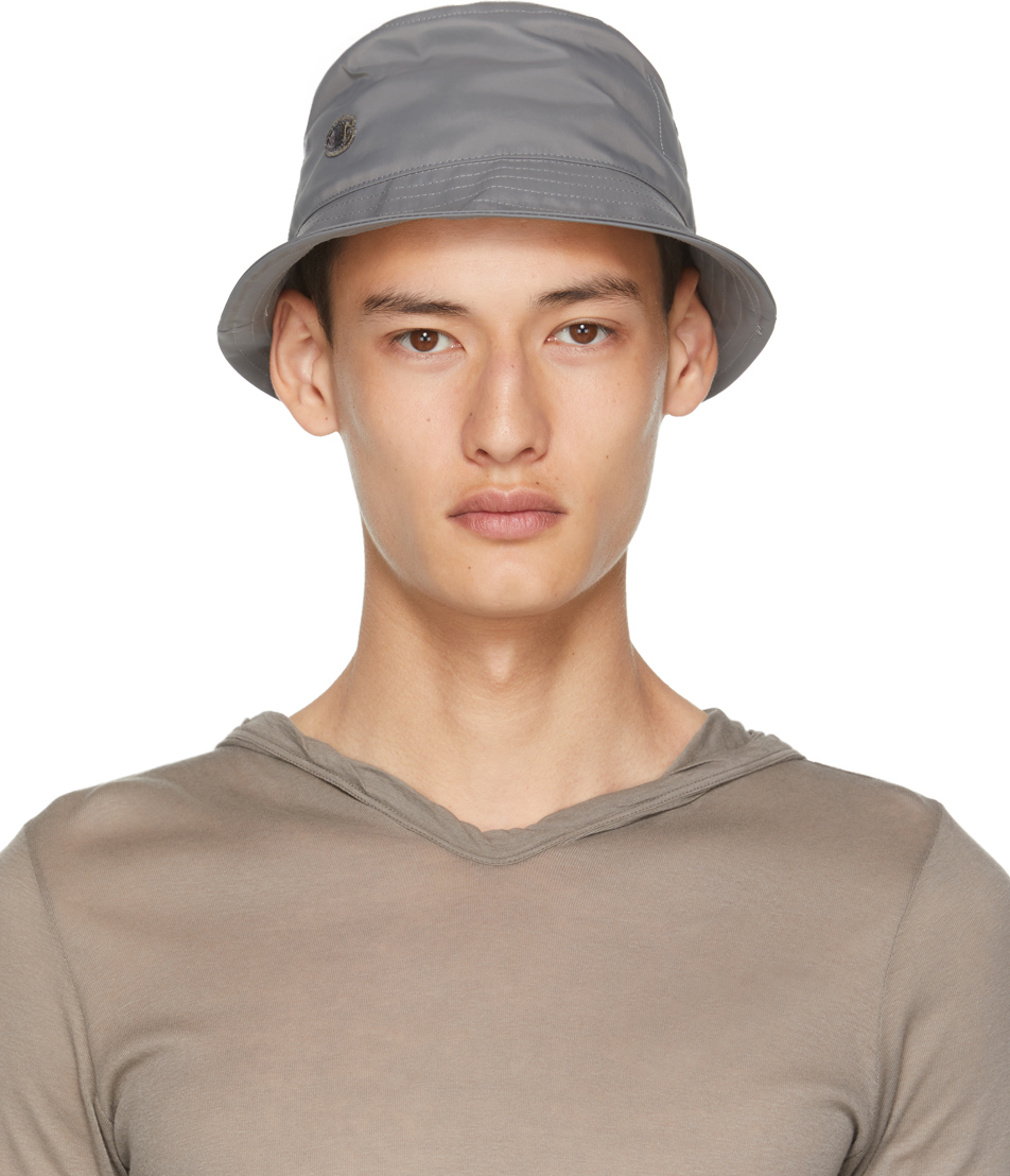 Grey Champion Edition Nylon Gilligan Hat SSENSE Men Accessories Headwear Hats 