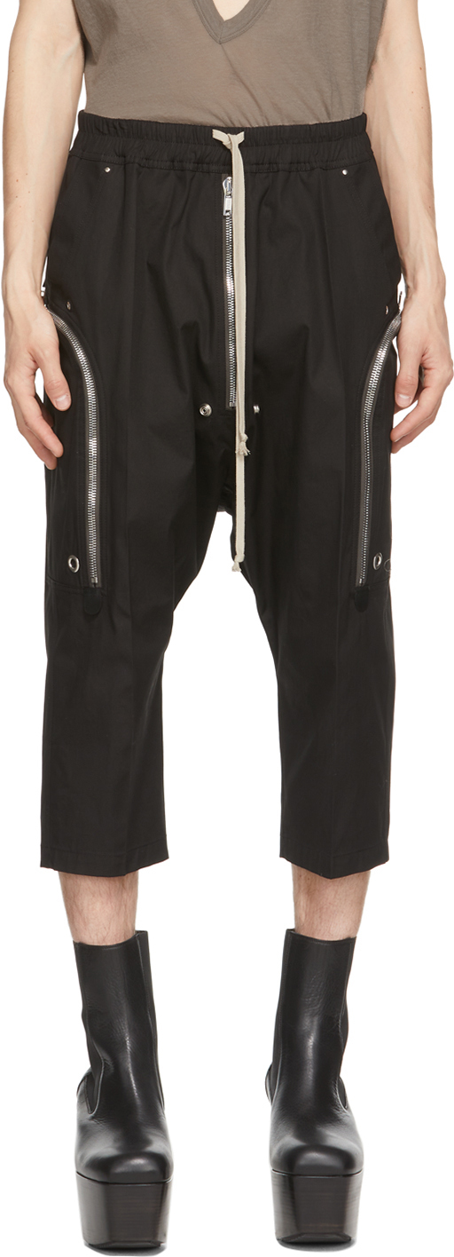 Rick Owens: Black Bauhaus Bela Trousers | SSENSE