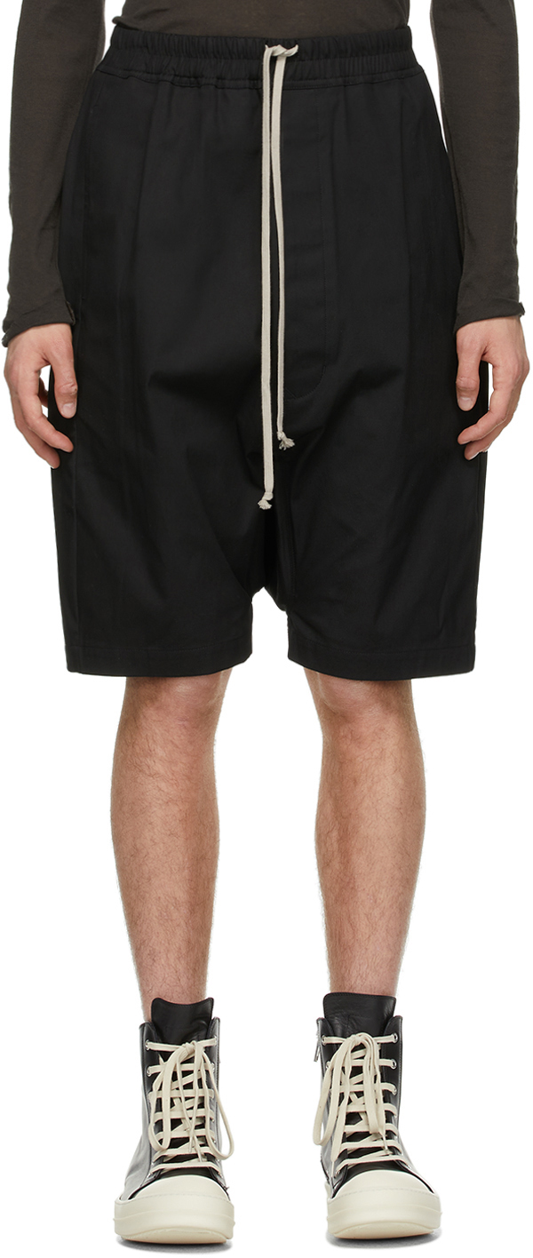 Rick Owens leather pods shorts ポッズショーツ - www.top4all.pl