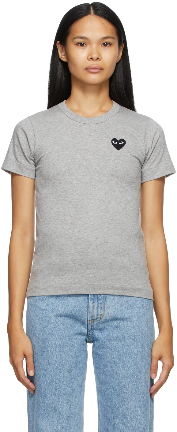 cdg play womens shirt