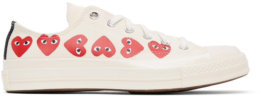 ssense comme des garcons converse