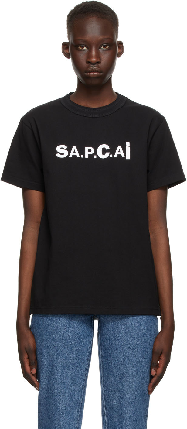 sacai×A.P.C　コラボTシャツ