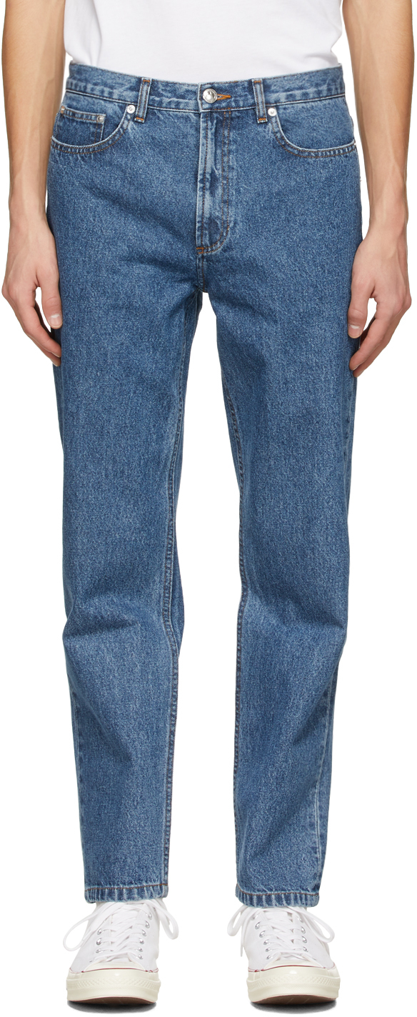 A.P.C.: Blue Martin Jeans | SSENSE UK