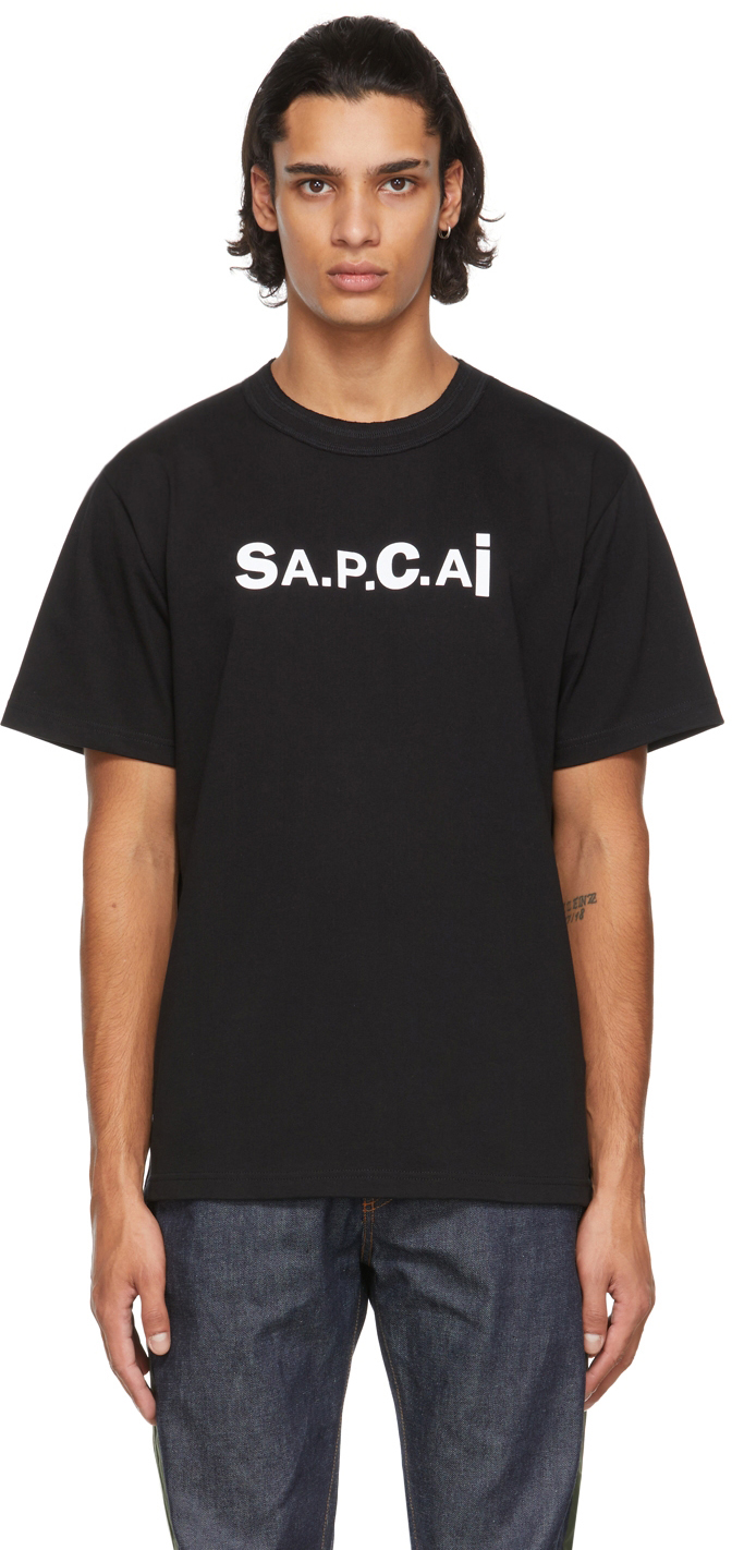 sacai × A.P.C. コラボTシャツ 黒M 新品 サカイ apc www.albaraka-ins.com