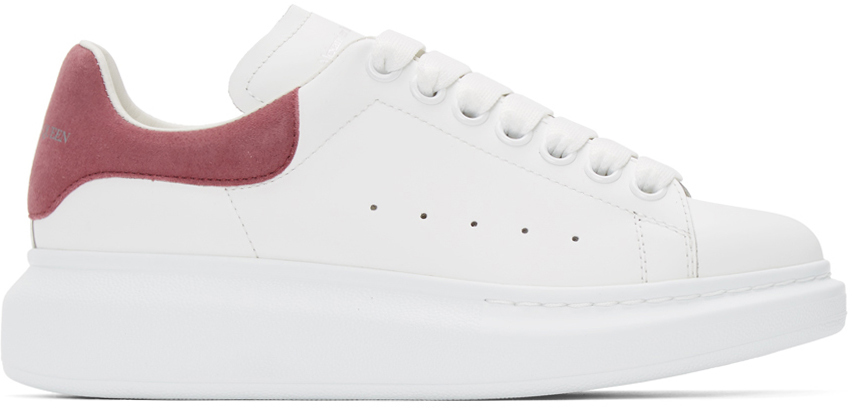 alexander mcqueen white trainers womens