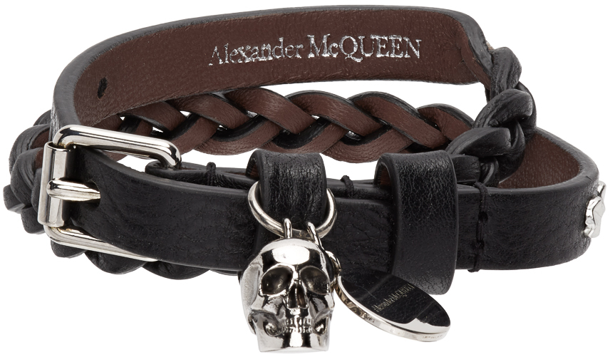 Black for Men Alexander McQueen Ball Bracelet in Red Mens Bracelets Alexander McQueen Bracelets Save 6% 