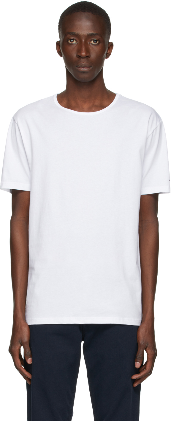 Paul Smith Three-Pack White Jersey T-Shirts