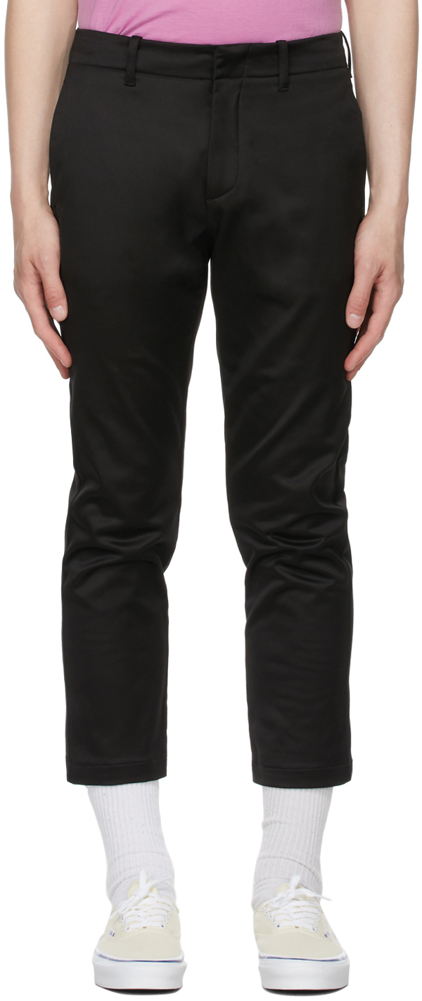 Opening Ceremony Black Slim-Fit Chino Trousers