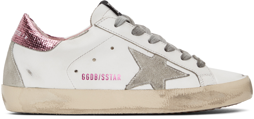 Golden Goose Super Star Sneakers Pink, 40 The Recollective, 57% OFF