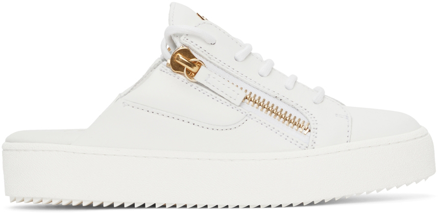 Oberst Luscious sovjetisk White Slip-On Gail Sneakers by Giuseppe Zanotti on Sale