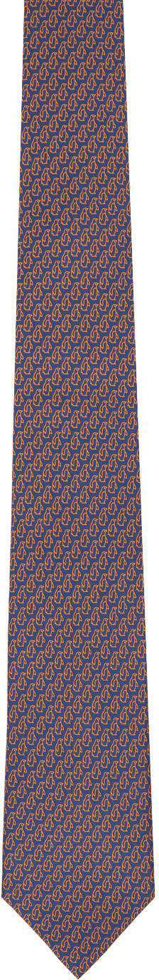 ferragamo penguin tie