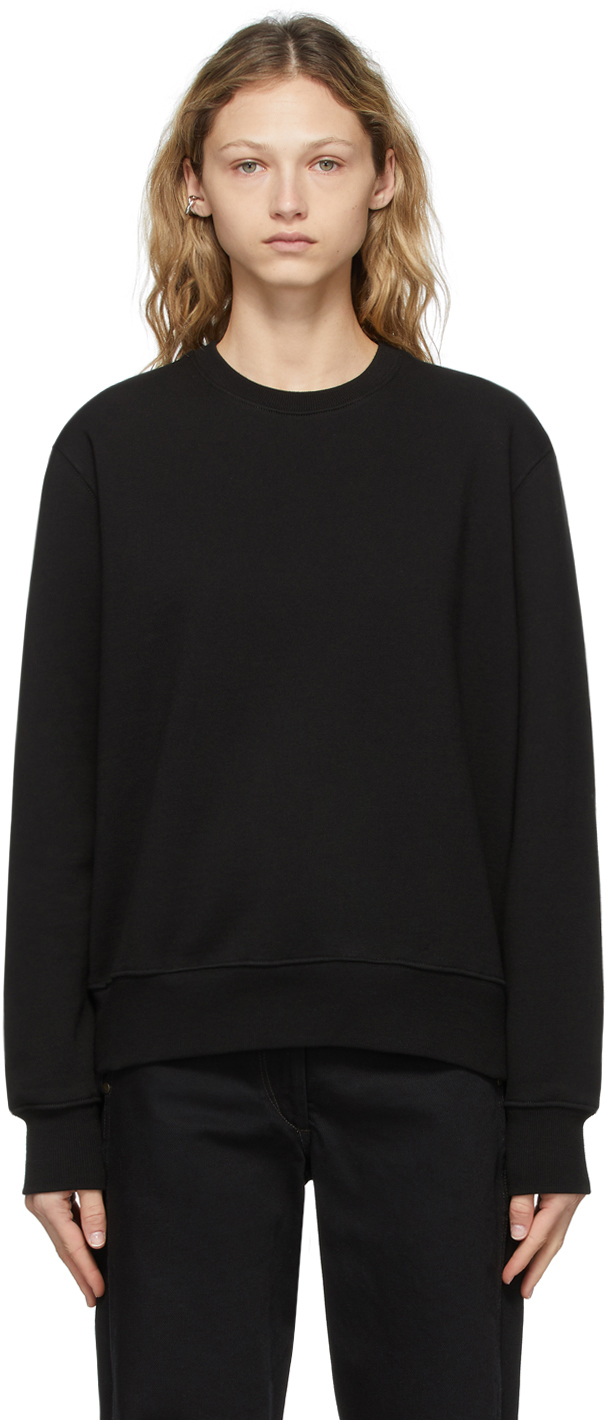 Wardrobe.nyc Black French Terry Sweatshirt
