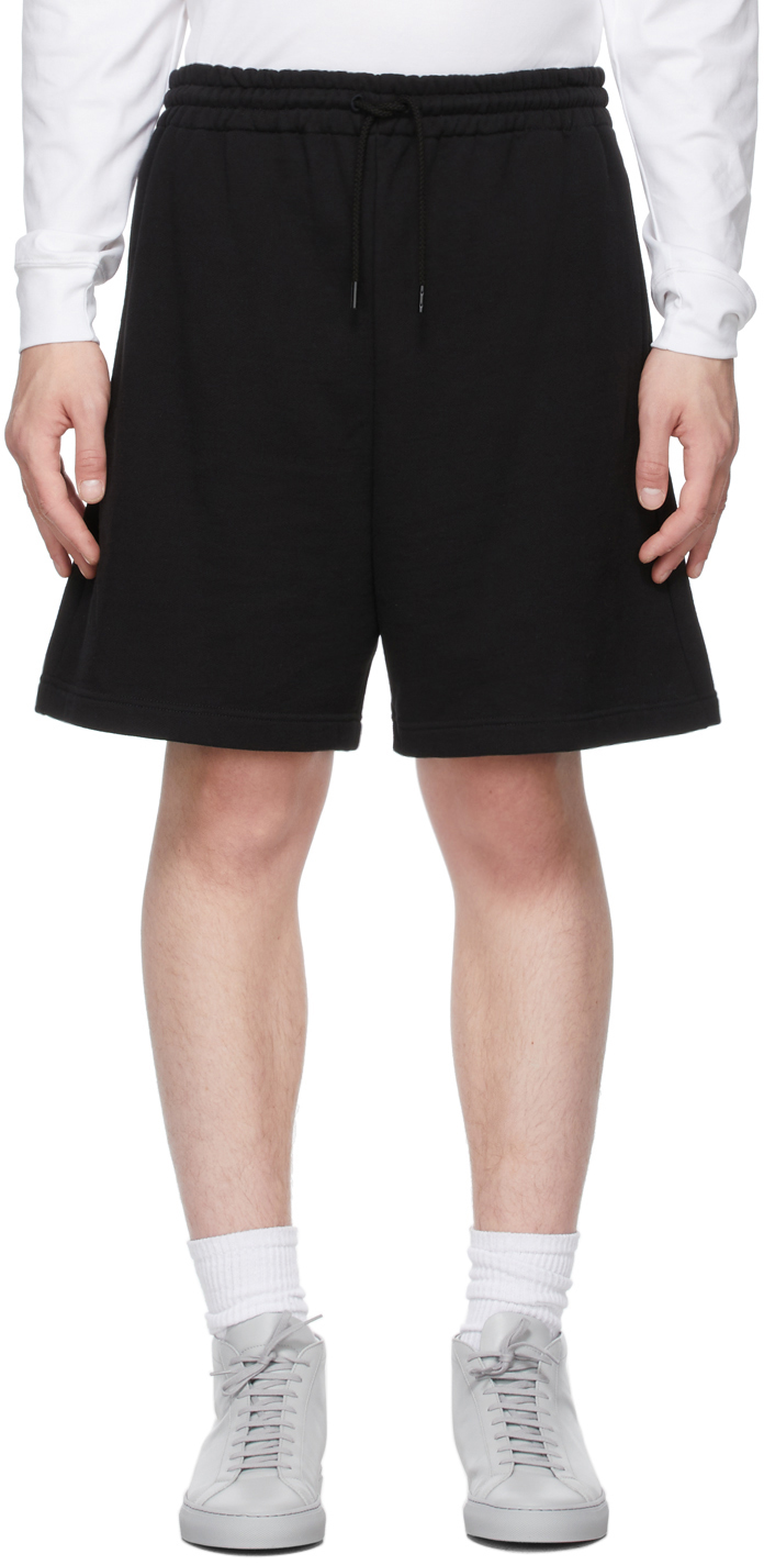 WARDROBE.NYC Black Track Shorts SSENSE Canada