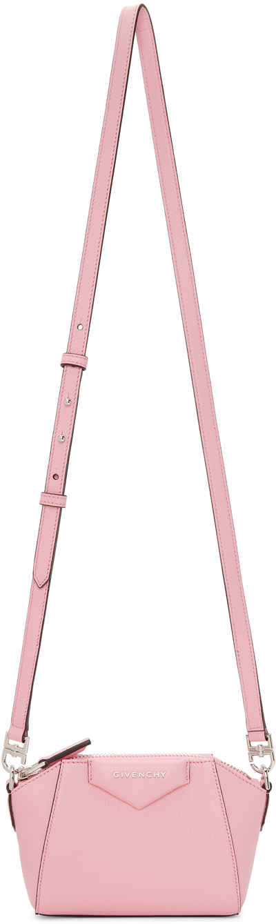 Givenchy: Pink Nano Antigona Bag