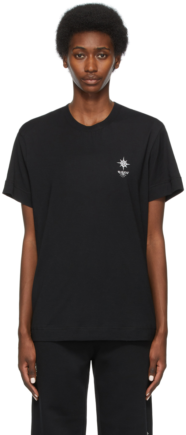 Givenchy Black Frame Print T-Shirt