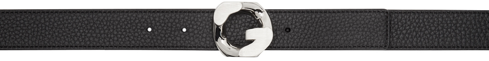 Givenchy Reversible Black G Chain Buckle Belt