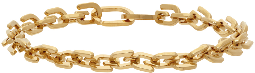 Gold G Link Bracelet