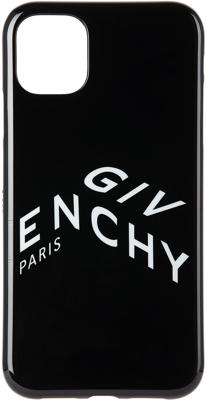 Givenchy ブラック ロゴ iPhone 11 ケース