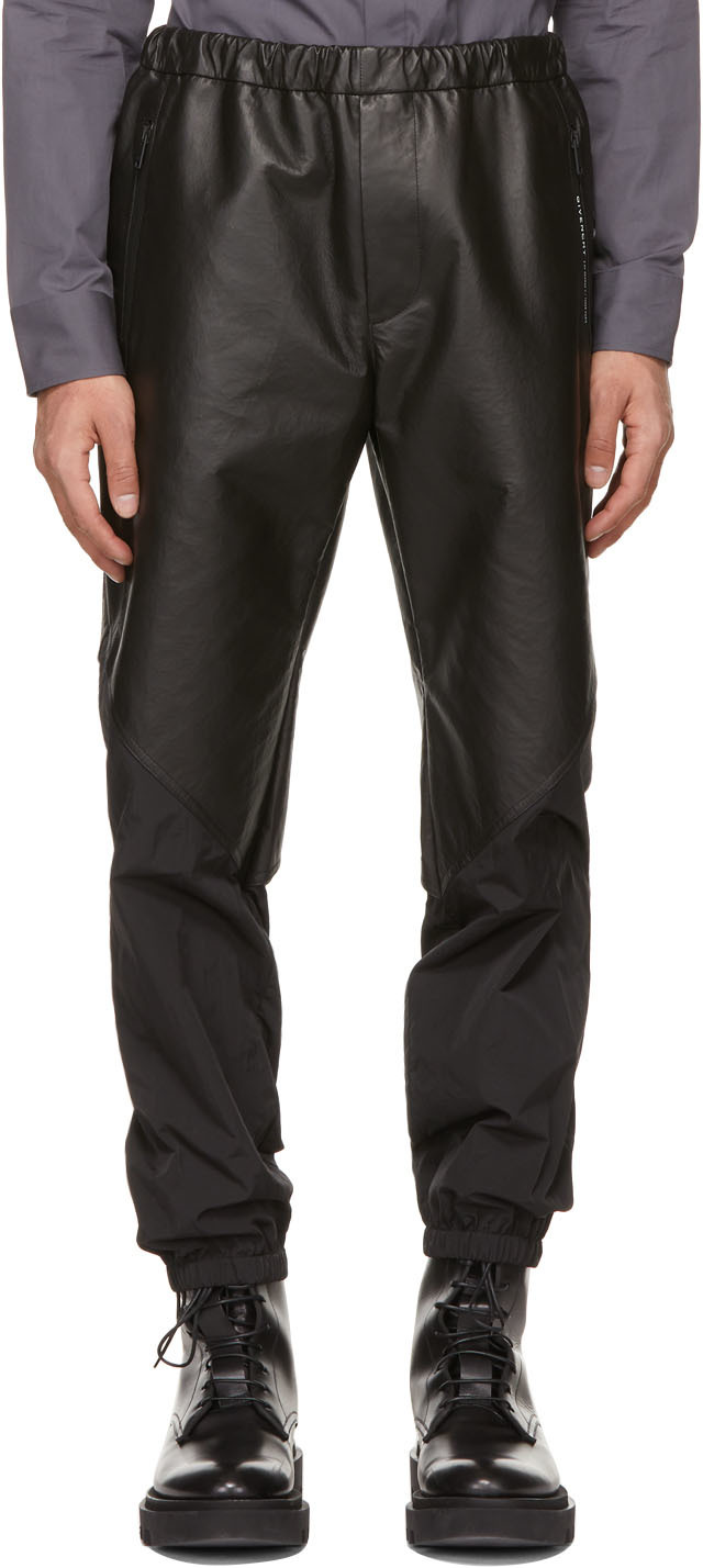 mens designer leather pants