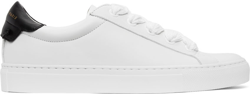 Givenchy White & Black Urban Knots Sneakers