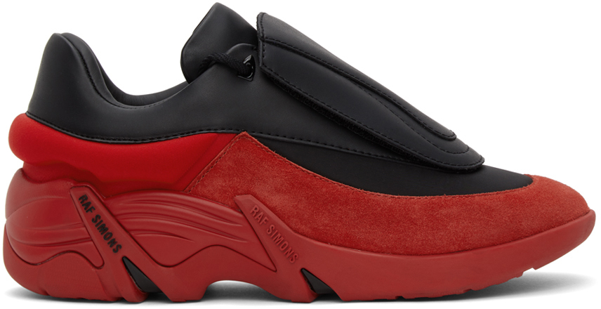 red raf simons shoes