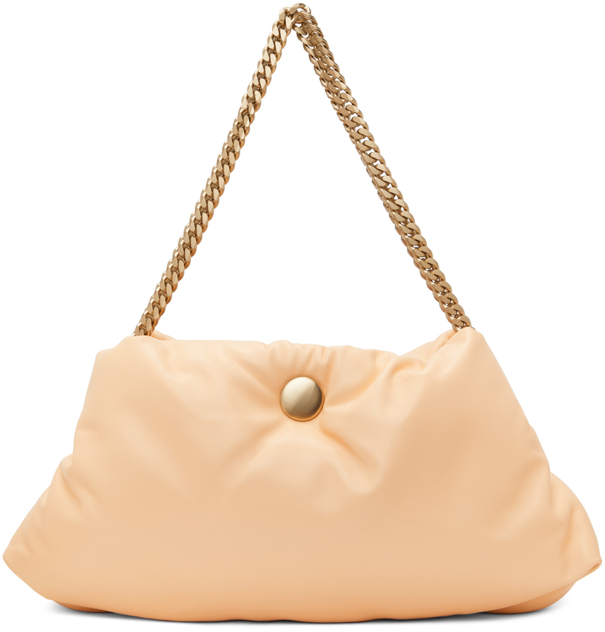 Pink Puffy Chain Tobo Shoulder Bag by Proenza Schouler on Sale